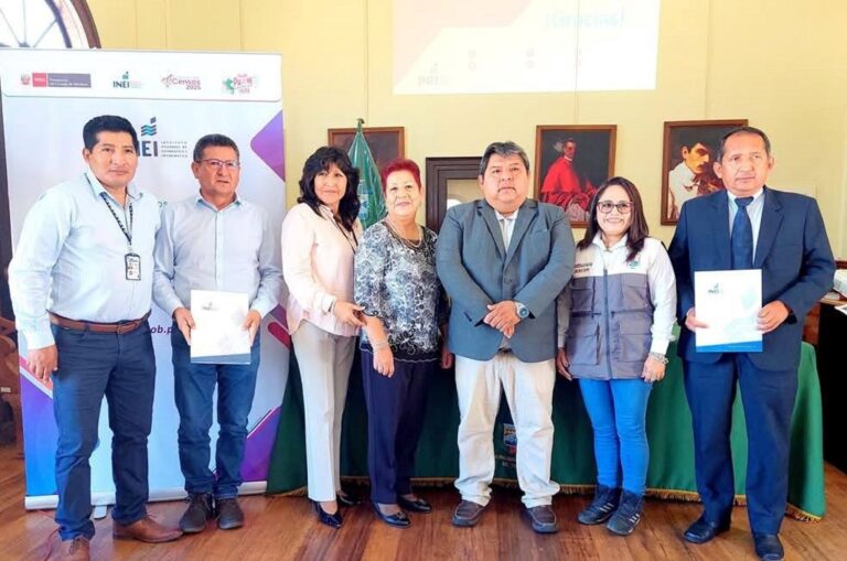 Suscriben convenios para el desarrollo de los Censos Nacionales 2025 en Islay