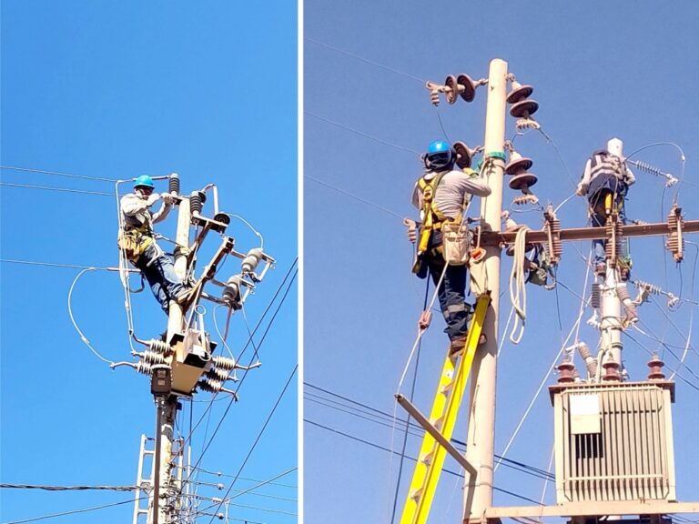 Electrosur programa mantenimiento de servicio en Moquegua, San Antonio, Samegua y Torata