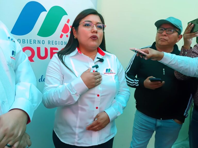 Gobernadora regional rechaza declaraciones del alcalde de Ilo sobre el FDM