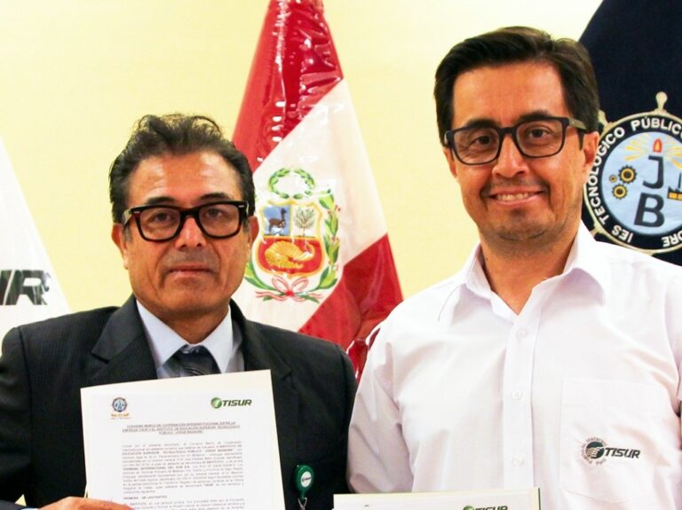 IST Jorge Basadre y TISUR acuerdan contratación de docentes
