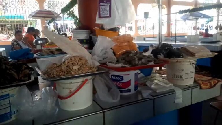 Mercado San José: precios de productos hidrobiológicos por Semana Santa