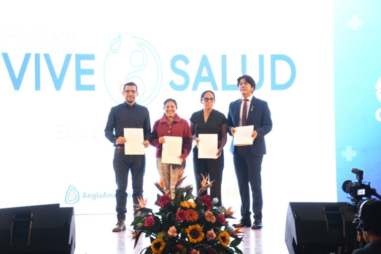 Programa Vive Salud de Anglo American busca prevenir enfermedades