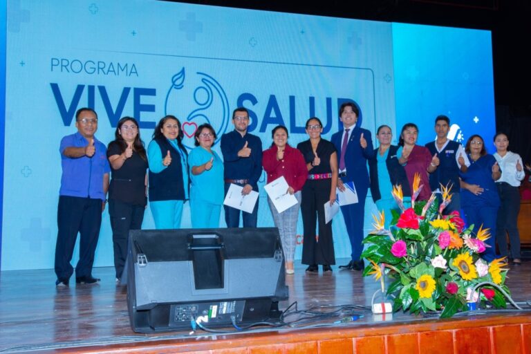 Programa “Vive Salud” fortalecerá el sistema sanitario regional