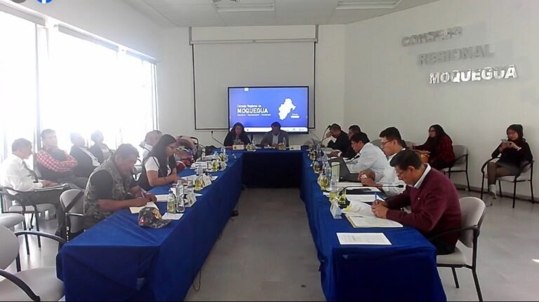 Consejo Regional autoriza firma de convenio para financiar construcción de carretera