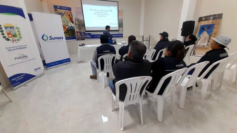 Sunass impulsa cuota familiar para sostener el agua en Puquina