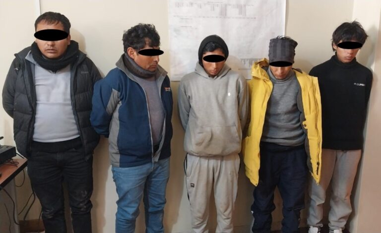 En operativo desarticulan banda criminal “Los Lechuceros de la Quebrada”