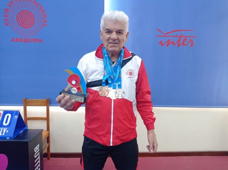Mollendino Amador Núñez consiguió cuatro medallas internacionales