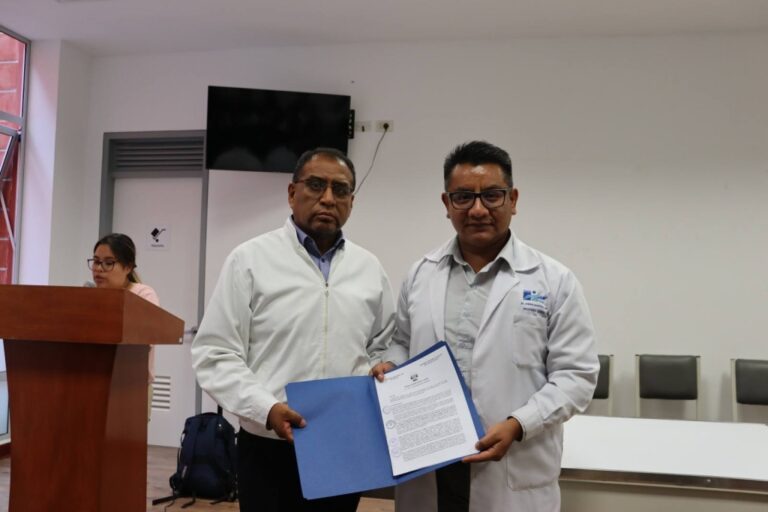 Andrei Martínez asume funciones como nuevo director del Hospital Alto Inclán