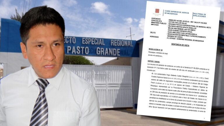 Sentencian a exgerente de Pasto Grande por millonario pago ilegal a Obrainsa