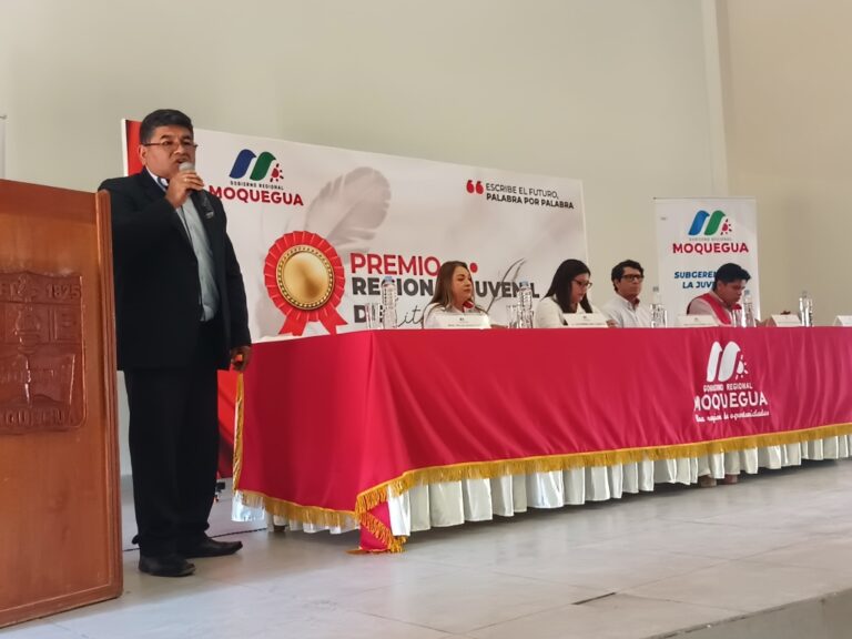 Moquegua: Lanzan Premio Regional Juvenil de Literatura