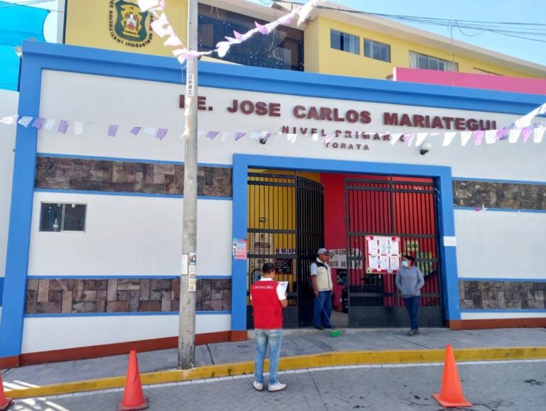 Irregularidades retrasa obra en colegio José Carlos Mariátegui de Torata