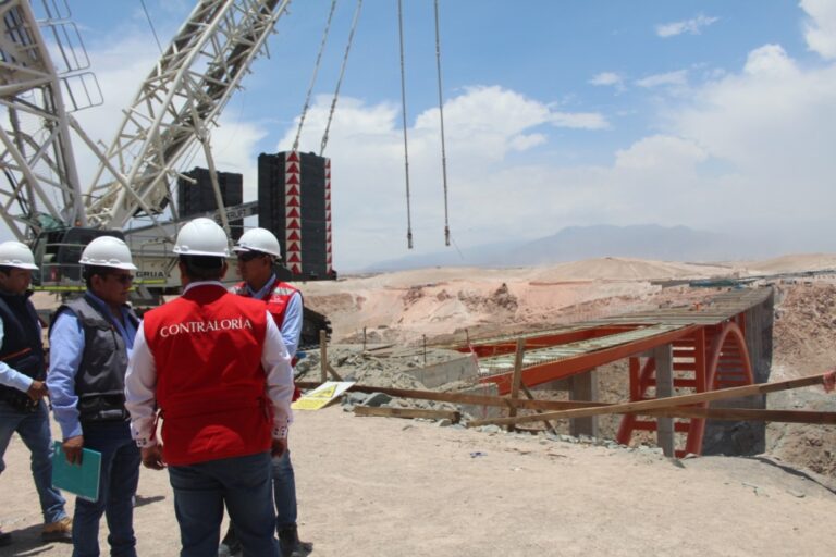 Contraloría facilita reinicio de obra del puente Arequipa-La Joya