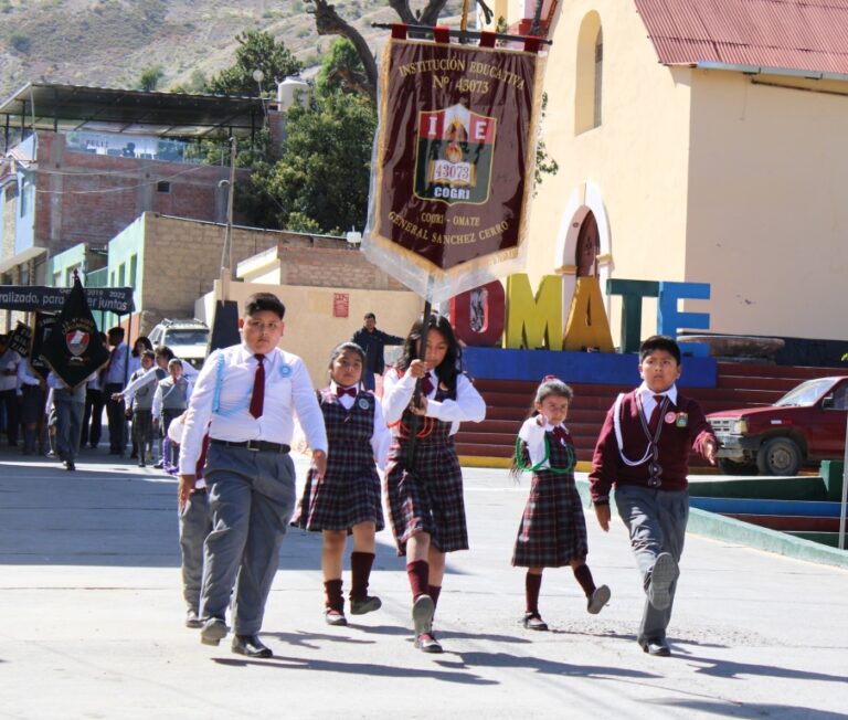 Juramentaron 800 brigadistas escolares en las tres provincias de la región Moquegua