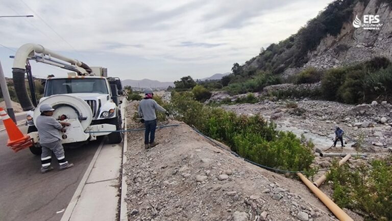 EPS Moquegua: Uso del Hidrojet en mantenimiento de Galerías Filtrantes «El Totoral»