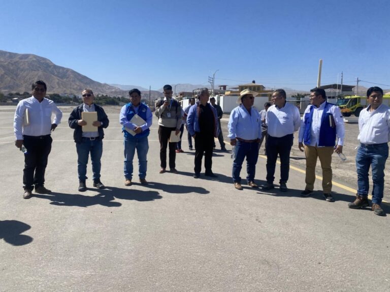 Evalúan operatividad del Aeropuerto Hernán Türcke Podestá