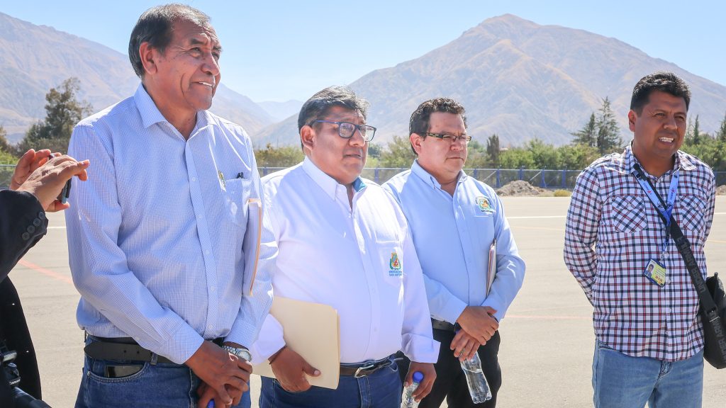 Evaluan operatividad del Aeropuerto Hernan Tuque Podesta 27052025 5 La Prensa Regional