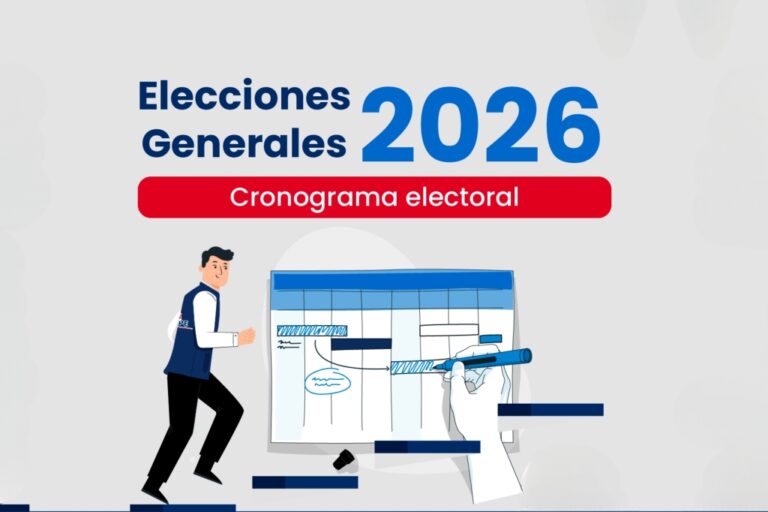 Elecciones 2026: conoce las fechas claves del cronograma electoral