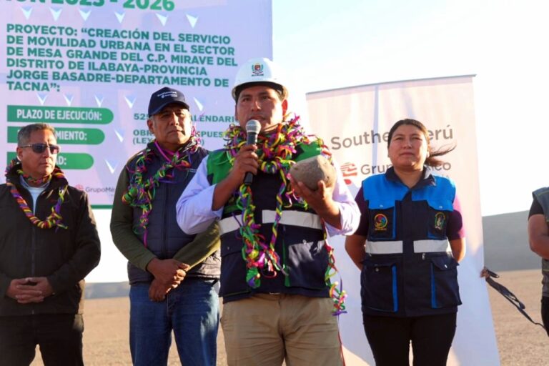 Ilabaya: Inician proyecto vial que transformará la movilidad en Mirave