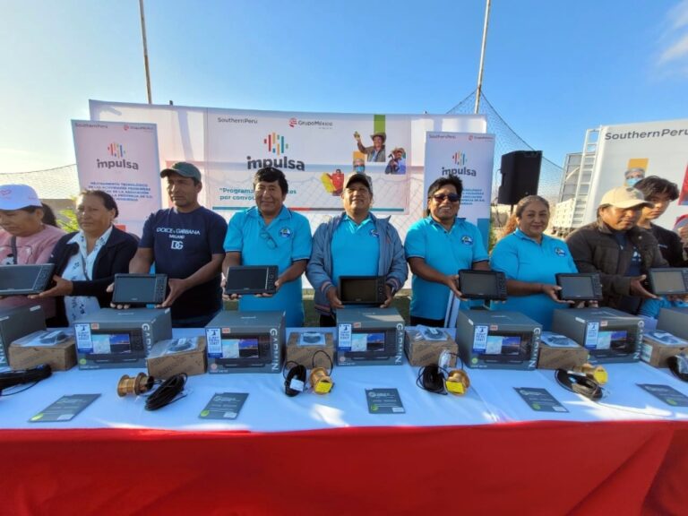 Tecnología para el mar: Southern Perú entrega capital semilla a pescadores de Ilo