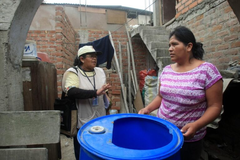 Red de Salud Ilo interviene 6 mil viviendas para prevenir el dengue