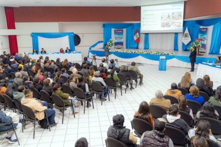Municipalidad Provincial de Ilo realizó primera audiencia pública de rendición de cuentas 2025