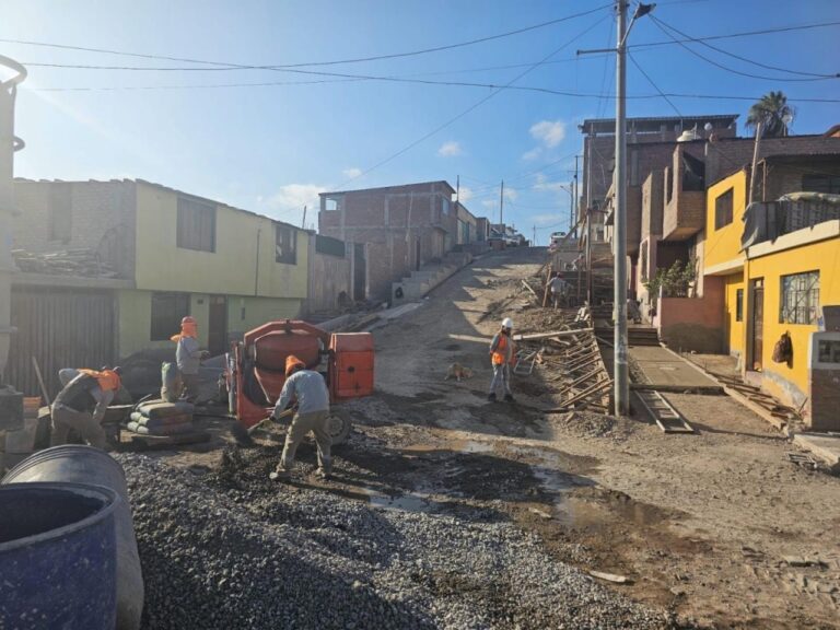 Obra de “Los Cuatro Pueblos” avanza al 55%, pero sigue con retrasos