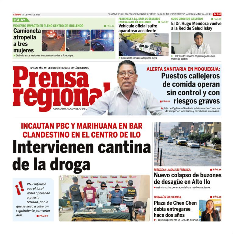 La Prensa Regional – Sábado 10 de mayo de 2025