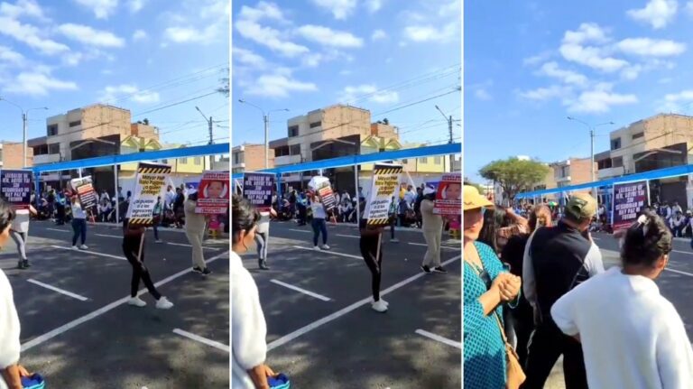 Ilo: protestan en desfile de aniversario por caso de presunto abuso sexual