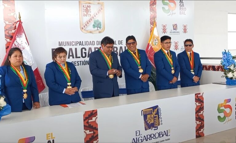 El Algarrobal celebró su 55° aniversario con actos protocolares y desfile cívico militar