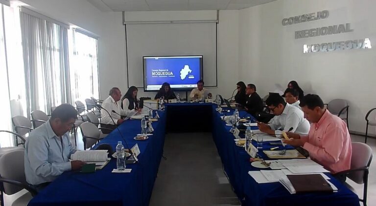 Consejo Regional de Moquegua eligió a su nuevo secretario técnico