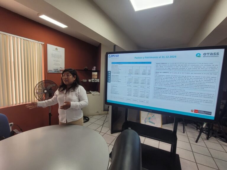 EPS Ilo rinde cuentas ante el Concejo Municipal y destaca fortalecimiento patrimonial
