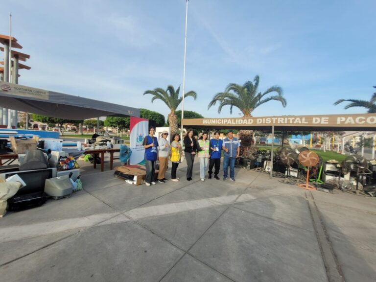 Primera Campaña de Recolección de RAEE 2025 en Pacocha