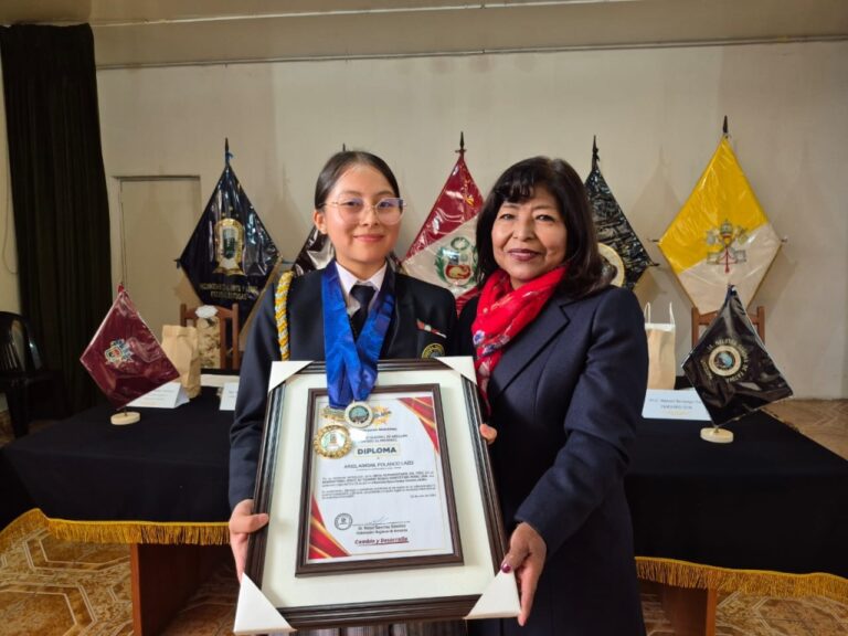 Estudiante arequipeña representará al Perú en certamen de la NASA