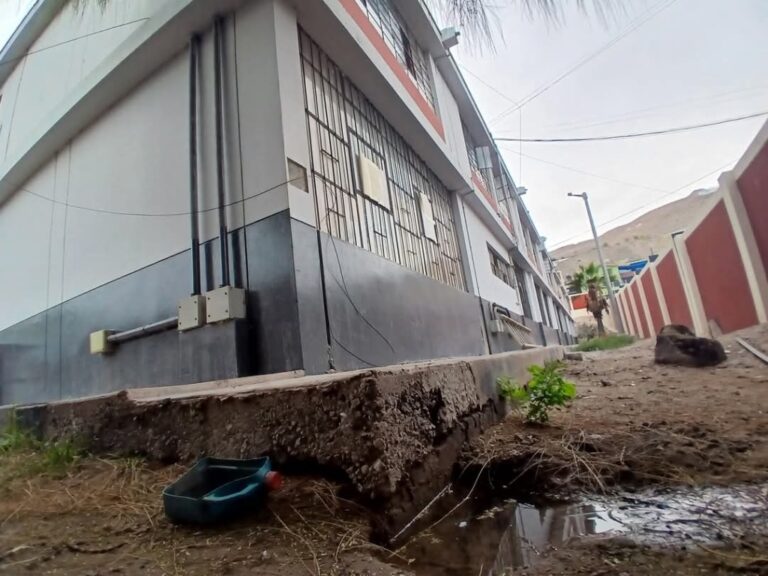 UGEL Ilo constata riesgo en infraestructura del colegio Jorge Basadre Grohmann