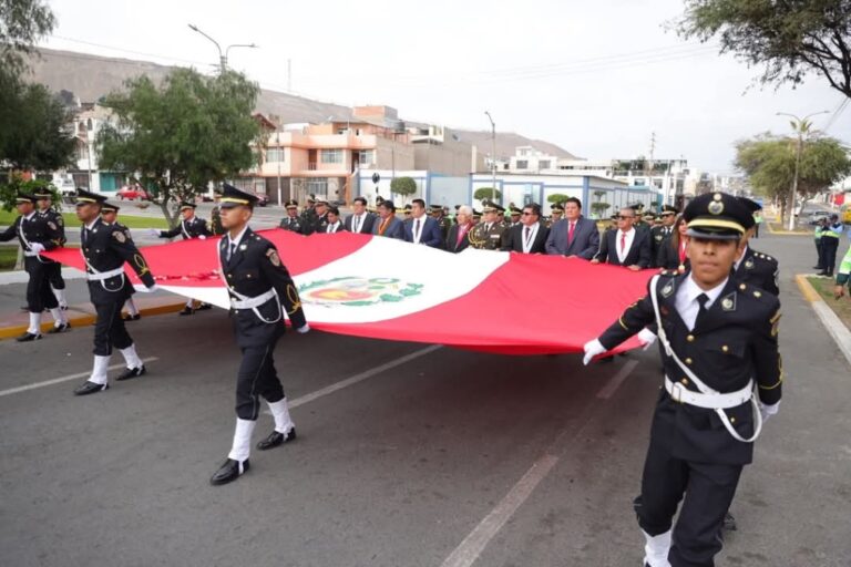 Conmemoran el 145 aniversario de la Batalla de Arica y la Renovación del Juramento de Fidelidad a la Bandera
