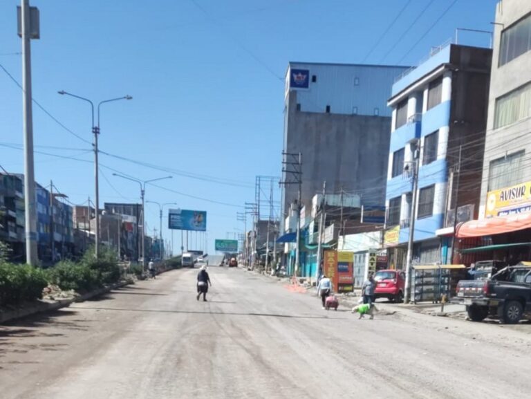 Arequipa: Contraloría observa obra de la Av. Avelino