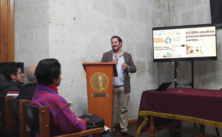 Balneario de Ilo como tema en conversatorio del Archivo Regional de Arequipa