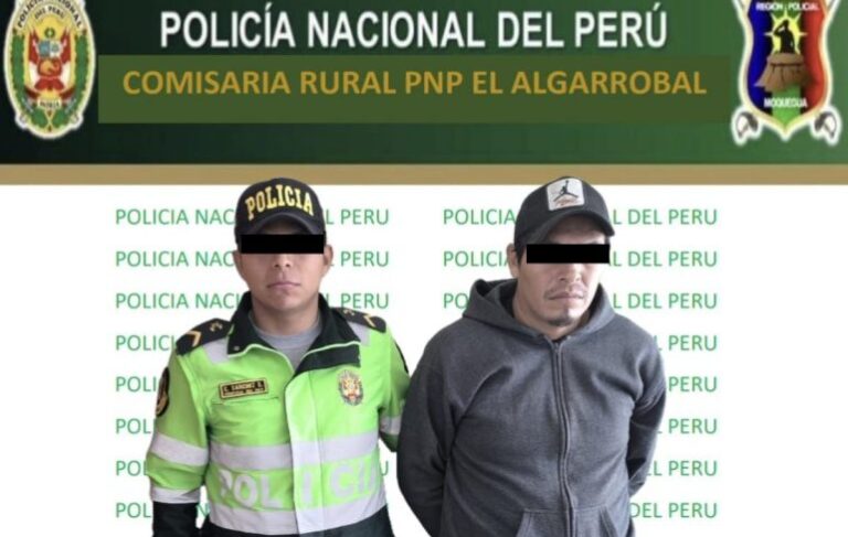 Detienen a sujeto por agredir a su pareja y a su hijastra en El Algarrobal