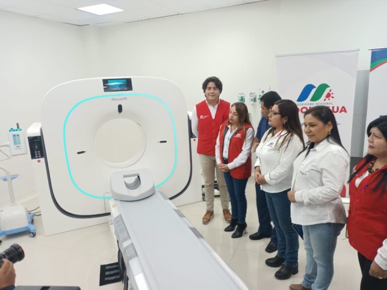 Moquegua estrena tomógrafo de última generación en hospital regional