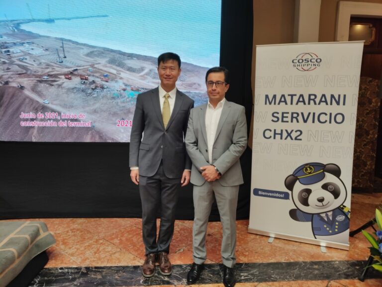 Tisur y Cosco Shipping lanzan servicio de contenedores CHX-2