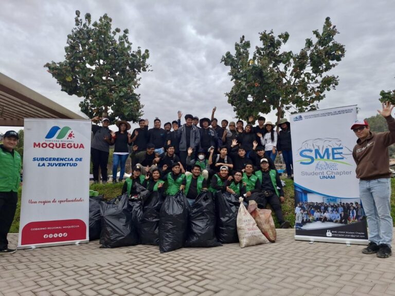 Jóvenes lideran jornada de limpieza y conciencia ambiental en el río Moquegua