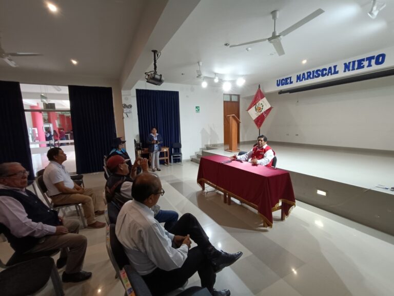 Director de UGEL Mariscal Nieto genera polémica al acusar a la prensa moqueguana de “chantajista”