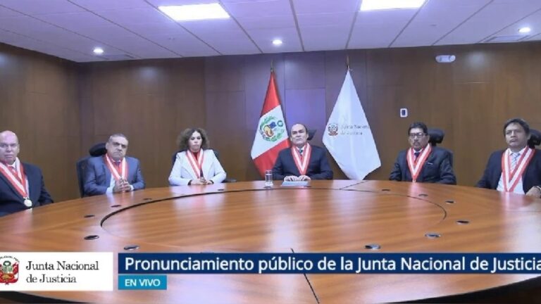 JNJ inicia “ejecución forzosa” para reponer a Patricia Benavides
