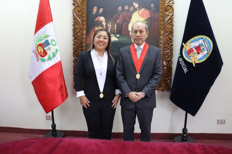 Juramenta jueza supernumeraria del Juzgado Mixto de Sánchez Cerro