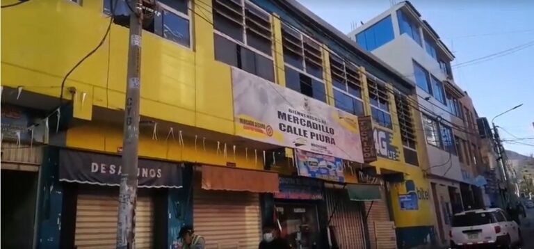 Anuncian limpieza general del mercadillo de la calle Piura