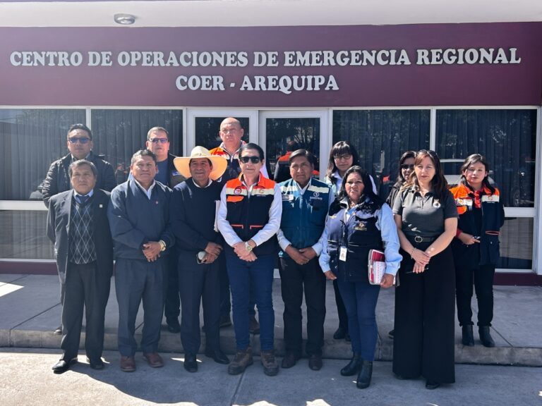 Autoridades coordinan acciones por contaminación del río Tambo