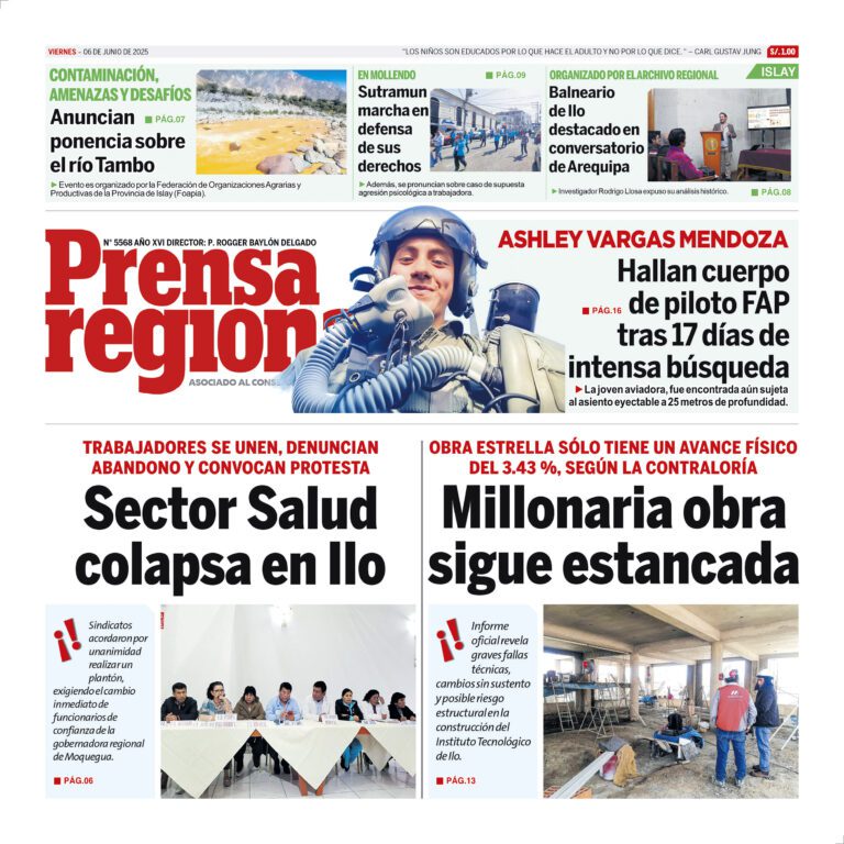 La Prensa Regional – Viernes 06 de junio de 2025