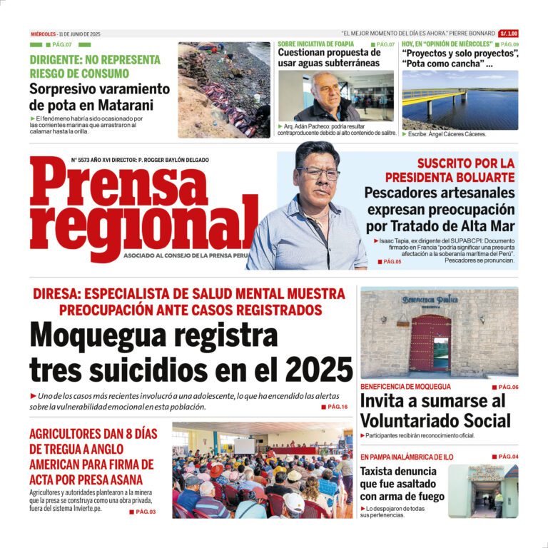 La Prensa Regional – Miércoles 11 de junio de 2025