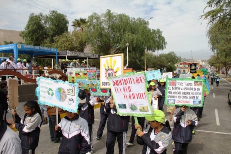 Ilo se suma al Día Mundial del Medio Ambiente con pasacalle