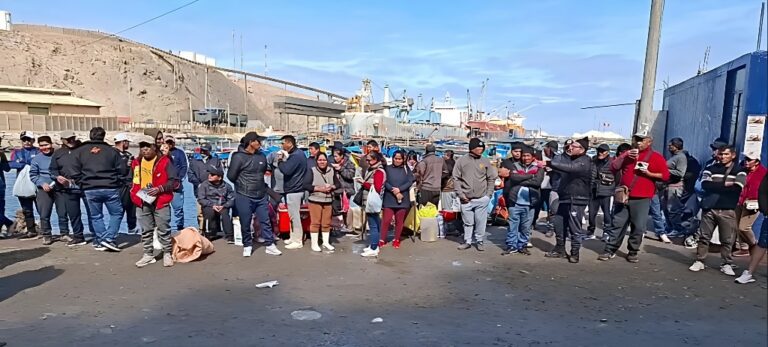 Matarani: pescadores marchan hoy por cuota de pota
